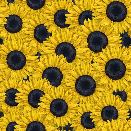 The Sunflower Eclipse pattern