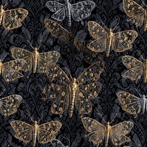 The Gilded Nightwing pattern