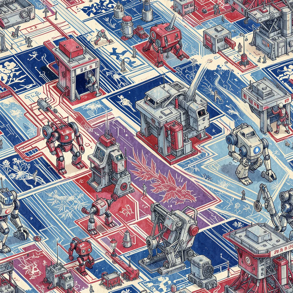 The Robot Railyard pattern