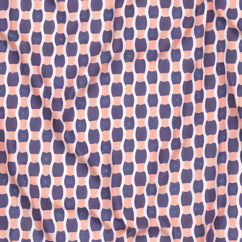 The Indigo Blush Mosaic pattern