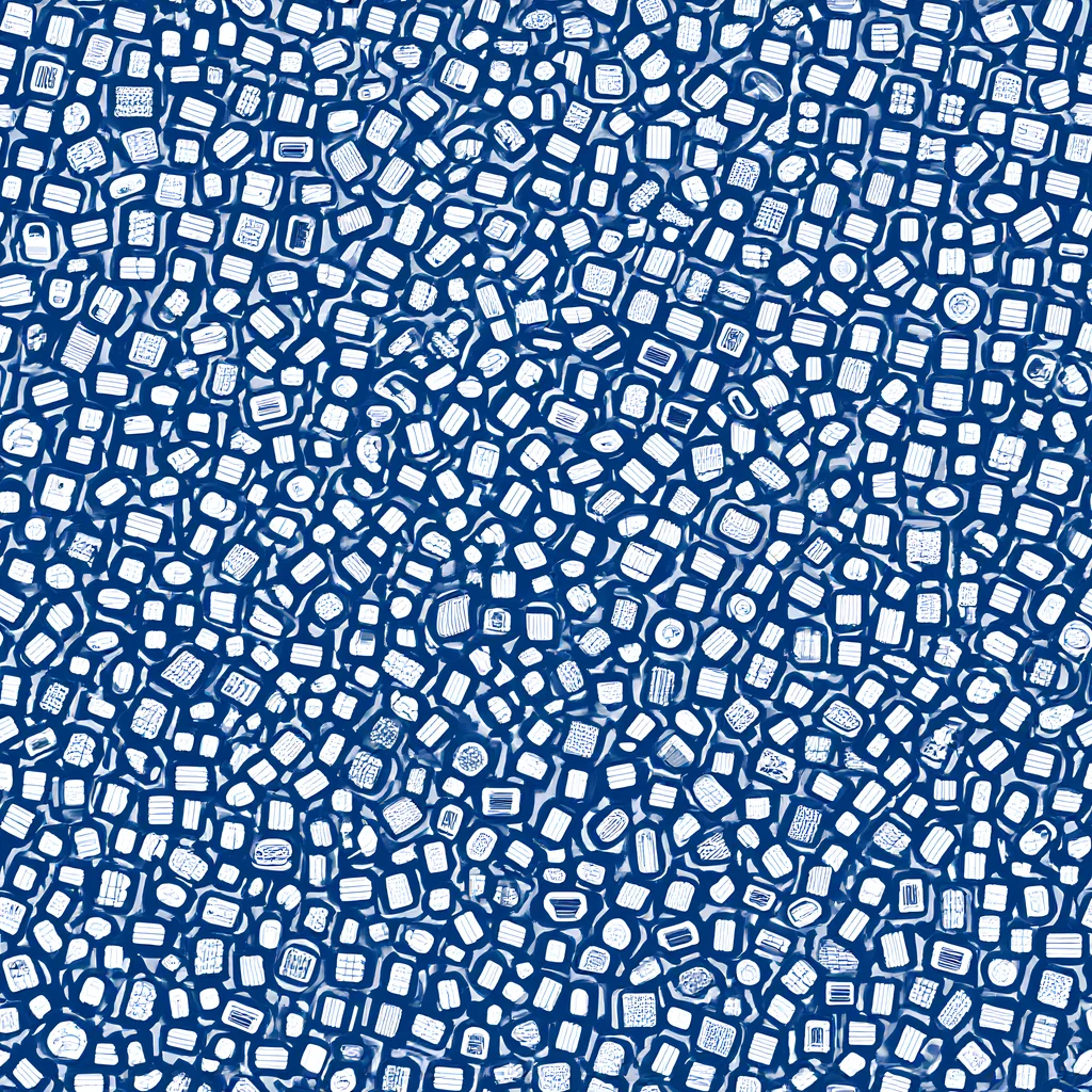 The Indigo Scatter pattern