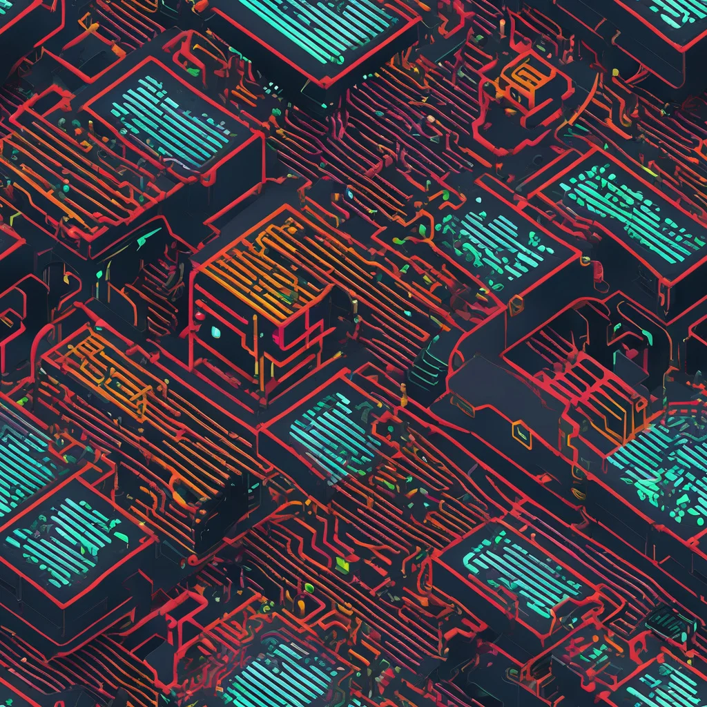 The Midnight Motherboard pattern