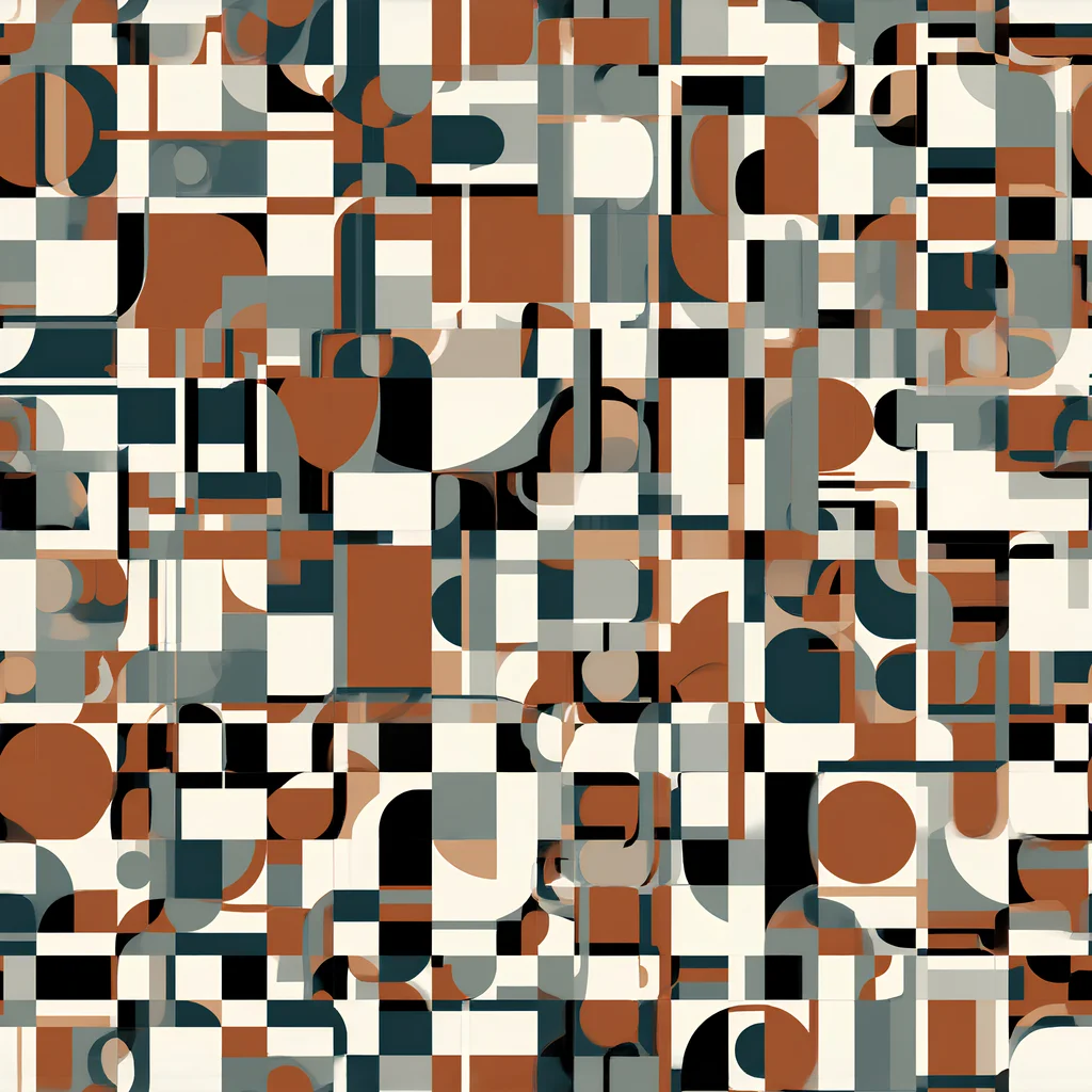 The Terracotta Grid pattern