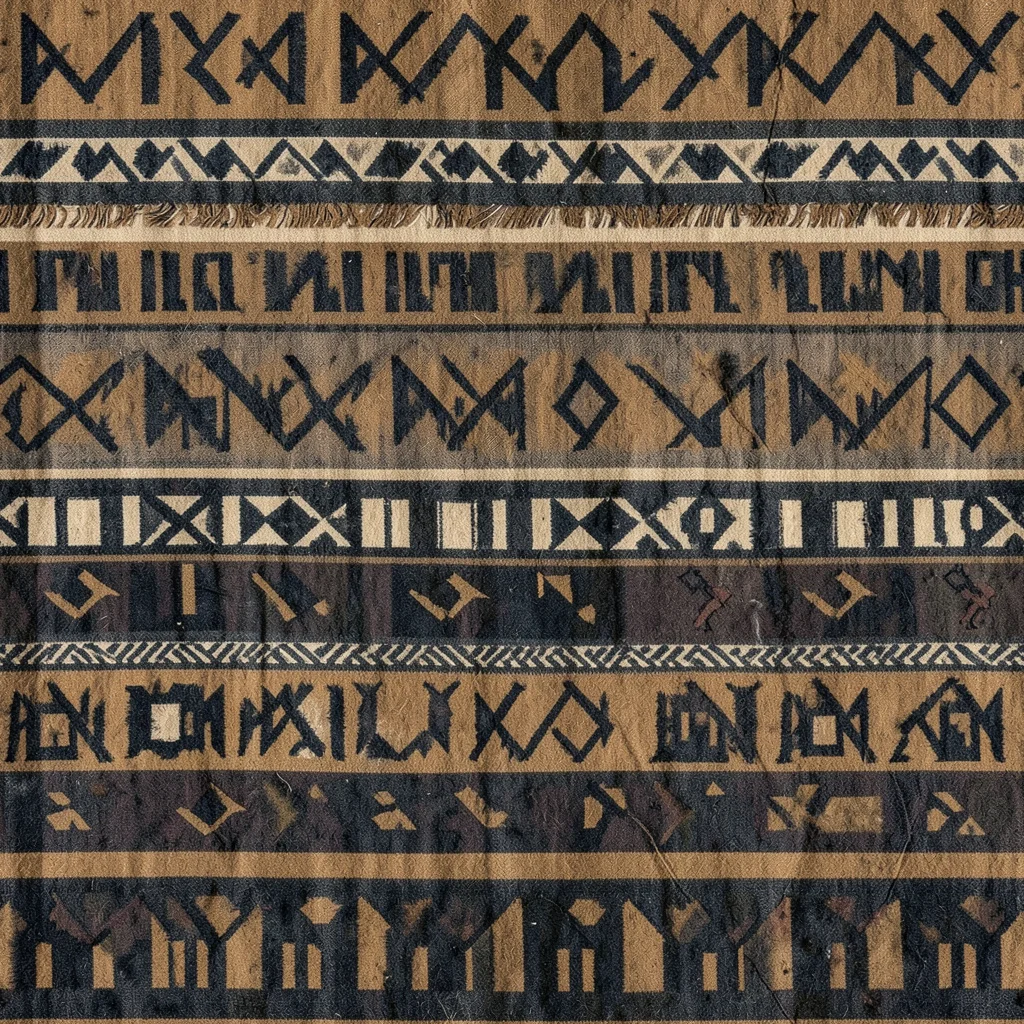 The Ochre Glyphs pattern
