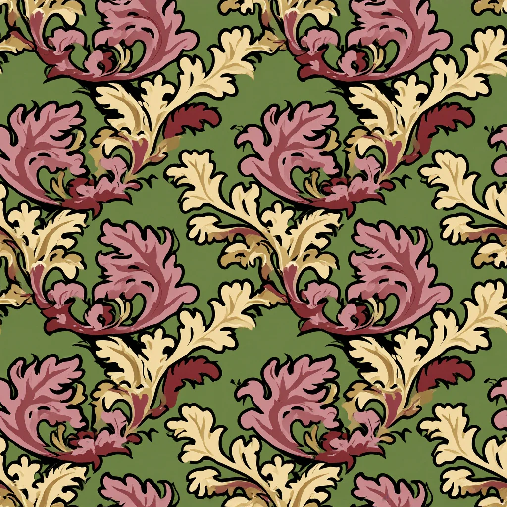 The Acanthus Reverie pattern