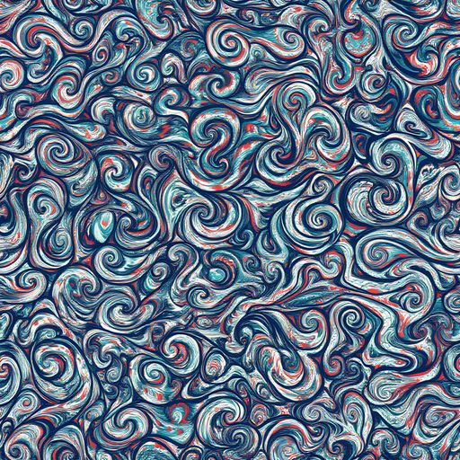 The Indigo Vortex pattern