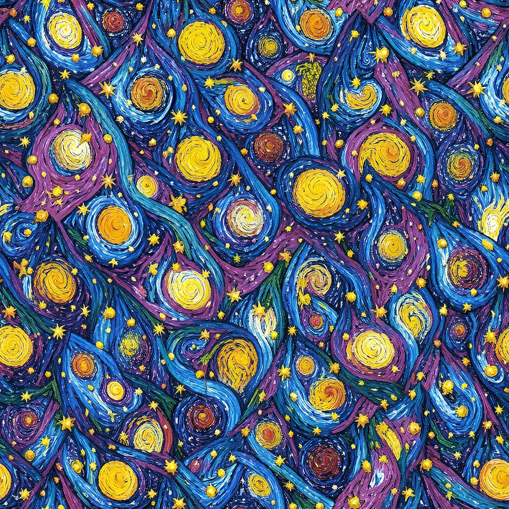 The Cosmic Whirlpool pattern