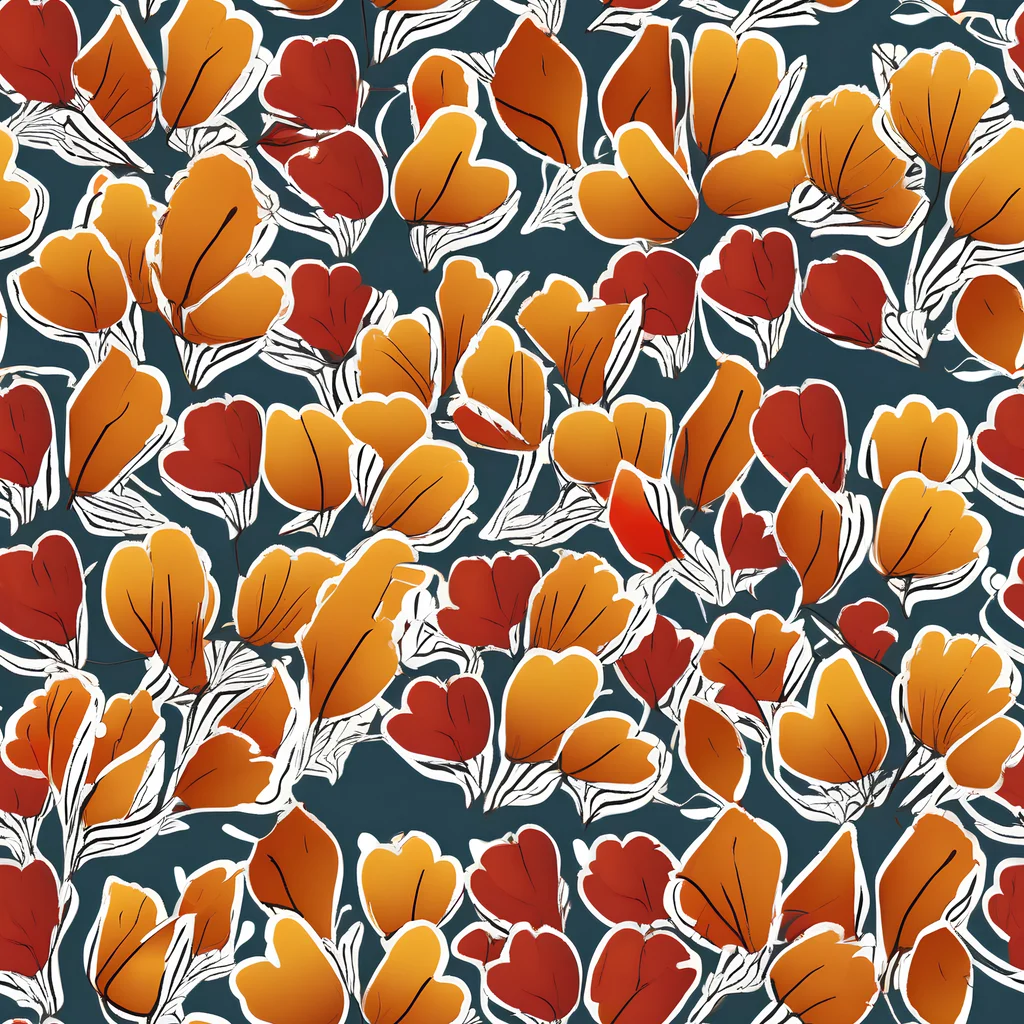 The Ink-bloom Heatwave pattern