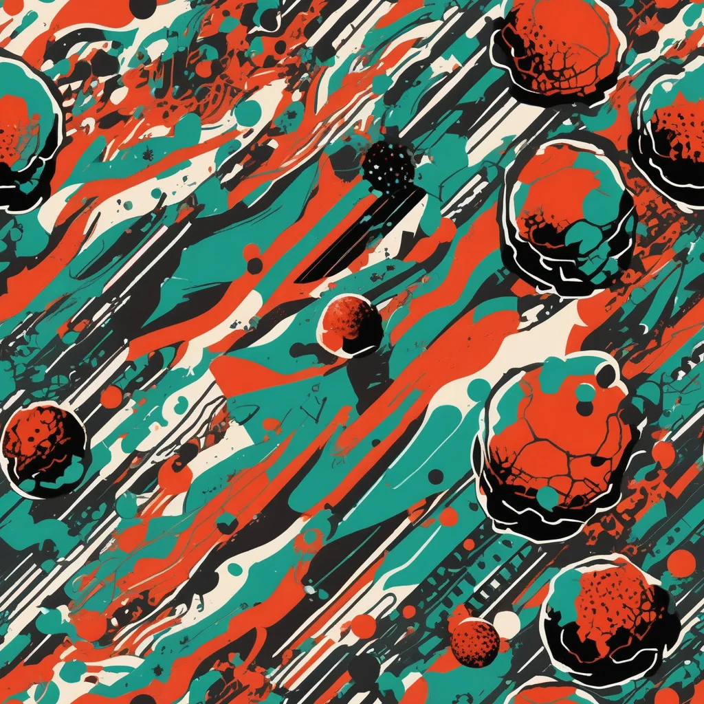 The Teal Static pattern