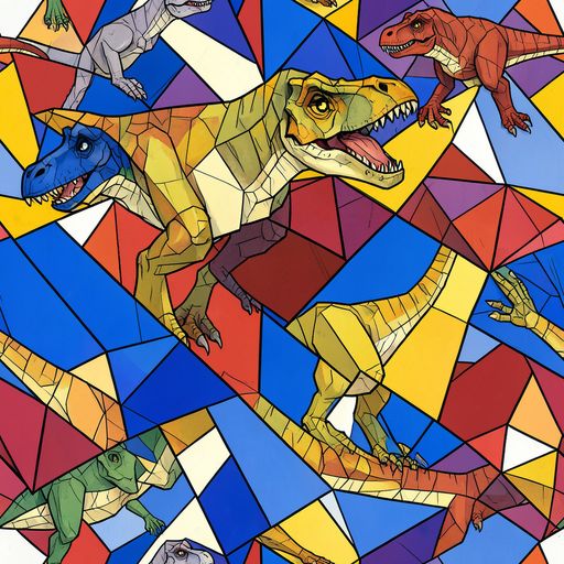 The Jurassic Mosaic pattern