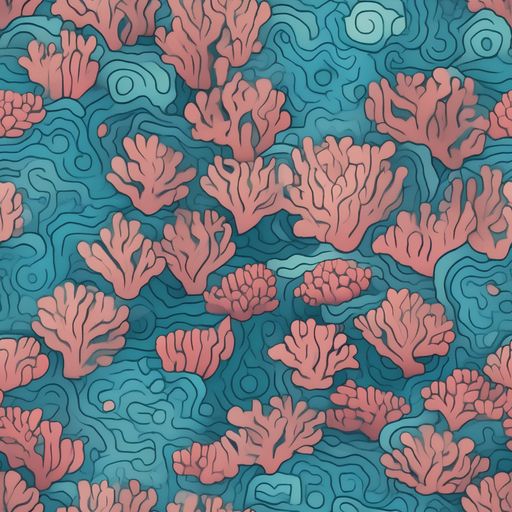 The Pink Reef pattern