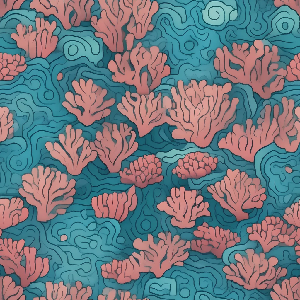 The Pink Reef pattern