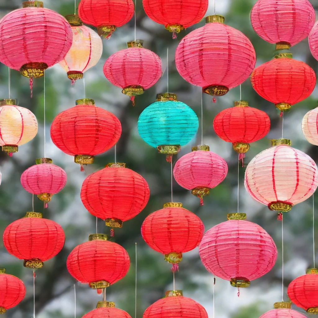 The Lantern Bloom pattern