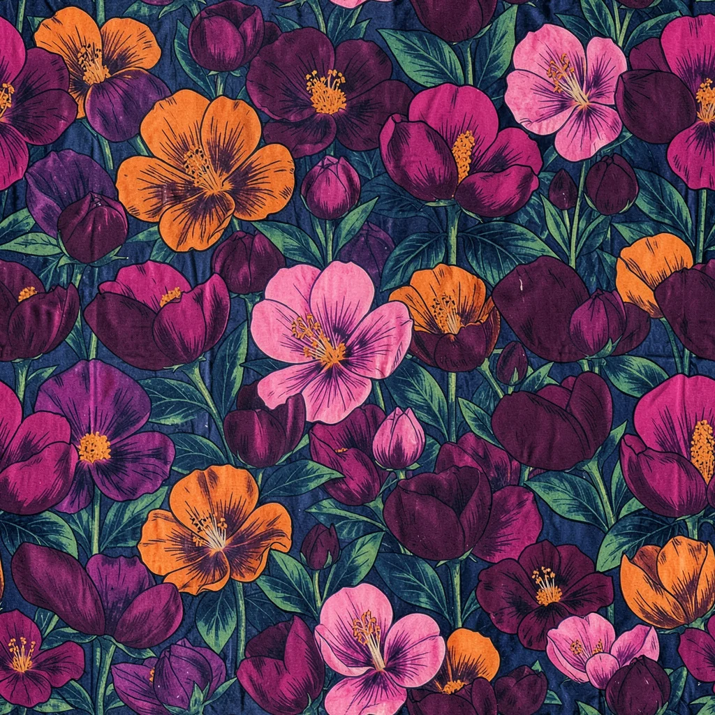 The Indigo Hothouse pattern