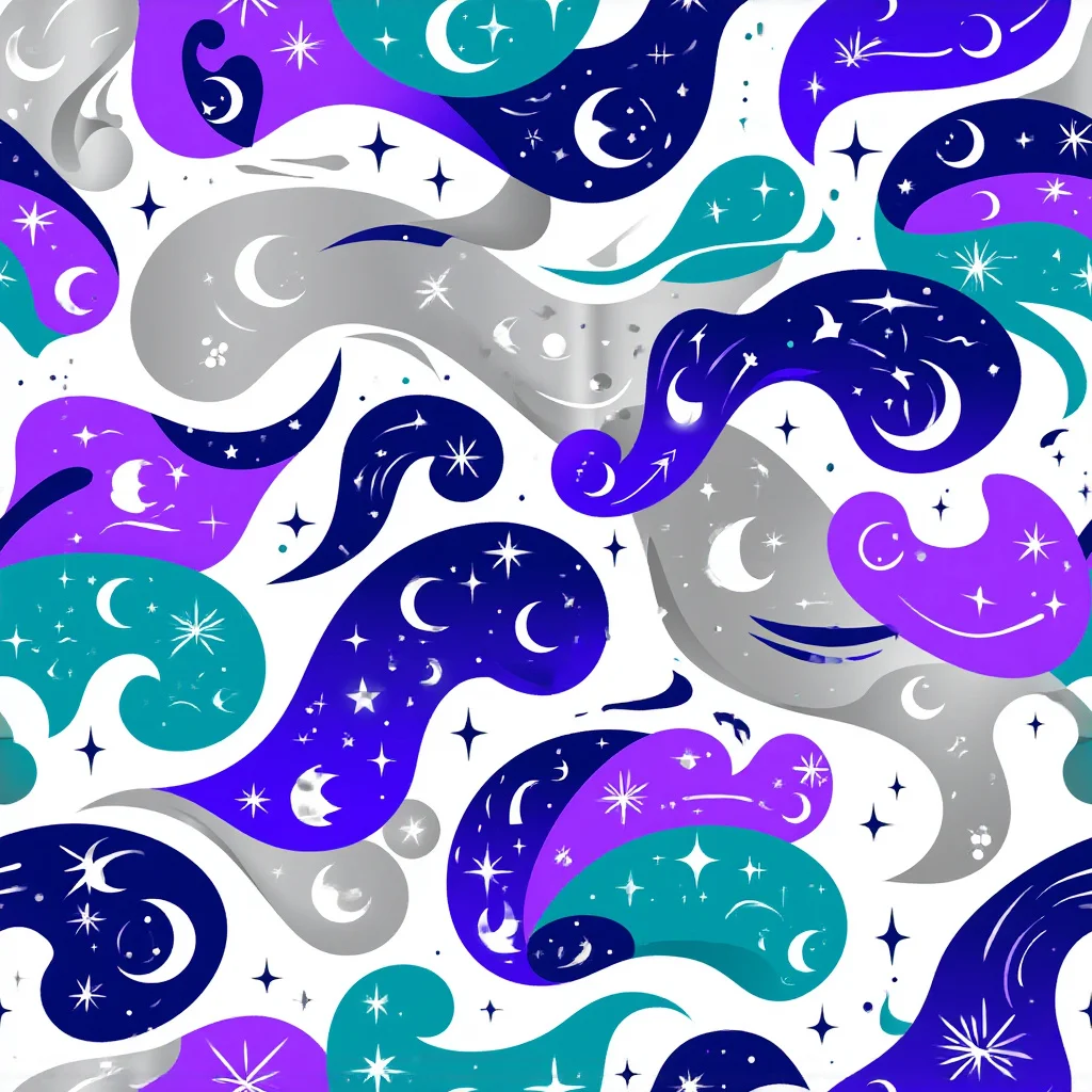 The Astral Paisley pattern