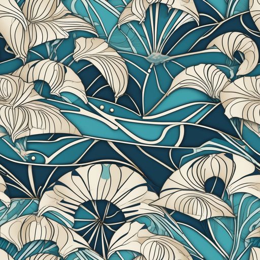 The Ivory Jungle pattern