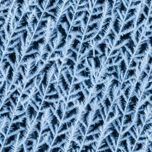 The Frosted Fern pattern