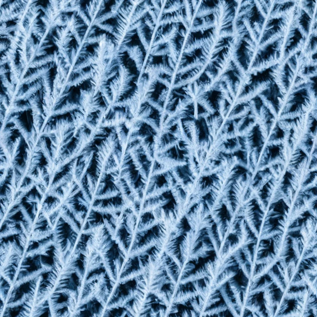 The Frosted Fern pattern