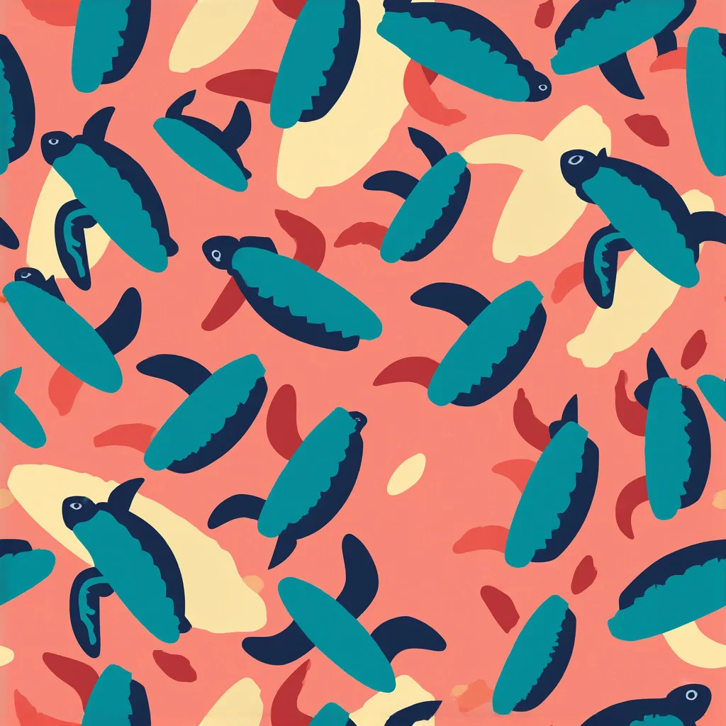 The Turquoise Tides pattern