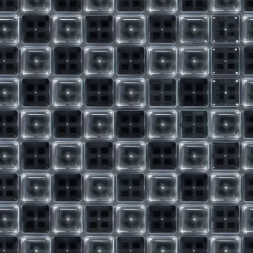 The Chrome Grid pattern