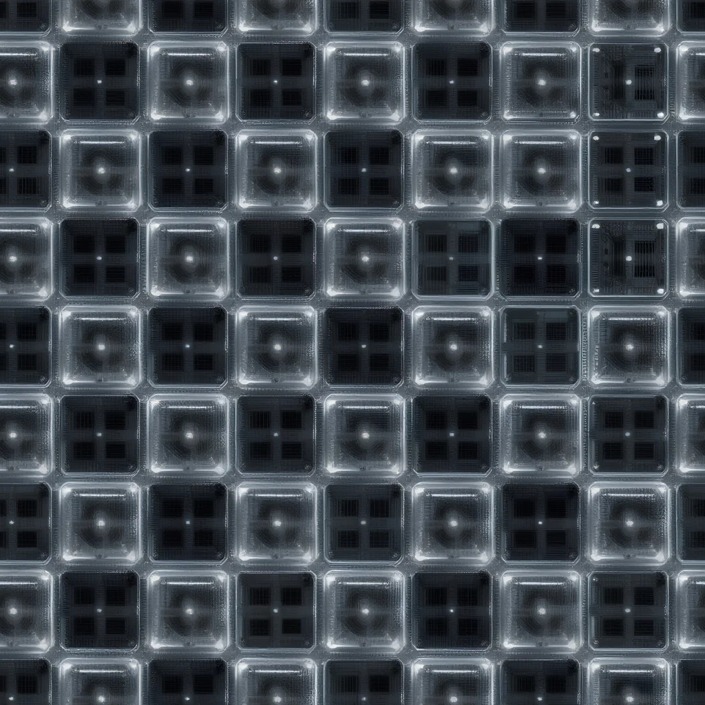 The Chrome Grid pattern