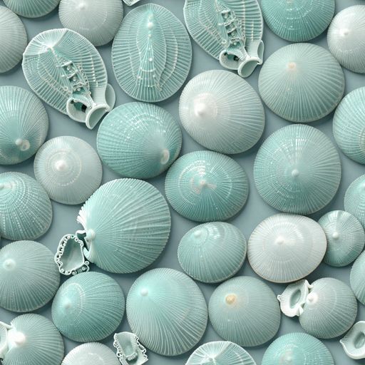 The Minted Seashells pattern